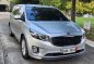 White Kia Grand carnival 2016 for sale in Las Piñas-5