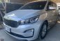 White Kia Grand carnival 2019 for sale in Automatic-1