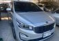 White Kia Grand carnival 2019 for sale in Automatic-0