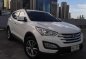 White Hyundai Santa Fe 2014 for sale in Mandaluyong-1