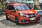 Orange Honda Mobilio 2015 for sale in -3