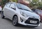 Silver Toyota Wigo 2017 Hatchback at 35000 for sale in Manila-5