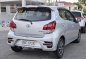 Silver Toyota Wigo 2017 Hatchback at 35000 for sale in Manila-3