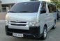 Silver Toyota Hiace 2017 Van for sale in Manila-1