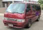 Red Nissan Urvan 2015 Van at 48000 for sale in Manila-1
