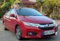 Sell Red 2017 Honda City Sedan at Automatic in  at 52000 in Manila-0