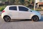 White Mitsubishi Mirage 2013 Hatchback at Automatic  for sale in General Mariano Alvarez-5